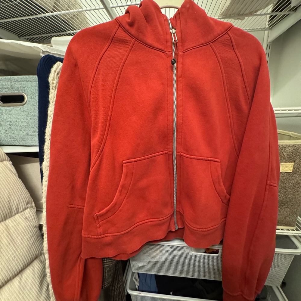 lululemon athletica Scuba Oversized Full Zip Jacket — Cayenne (Rust) - Picture 2 of 3